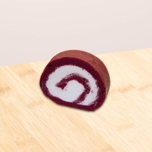 Red Velvet Roll Slice